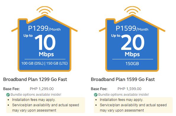 Globe At Home Postpaid Wifi Plan