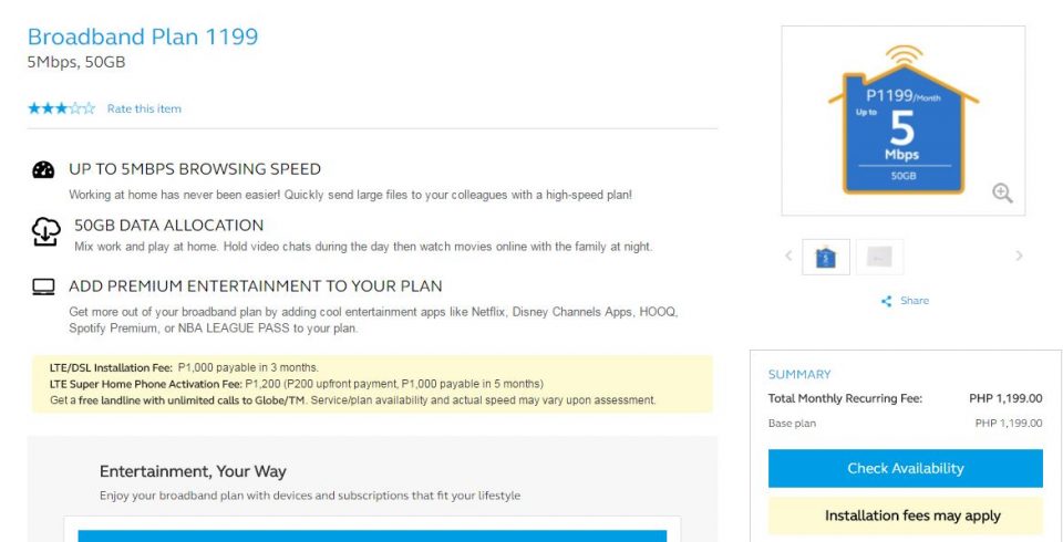 home wireless broadband plans